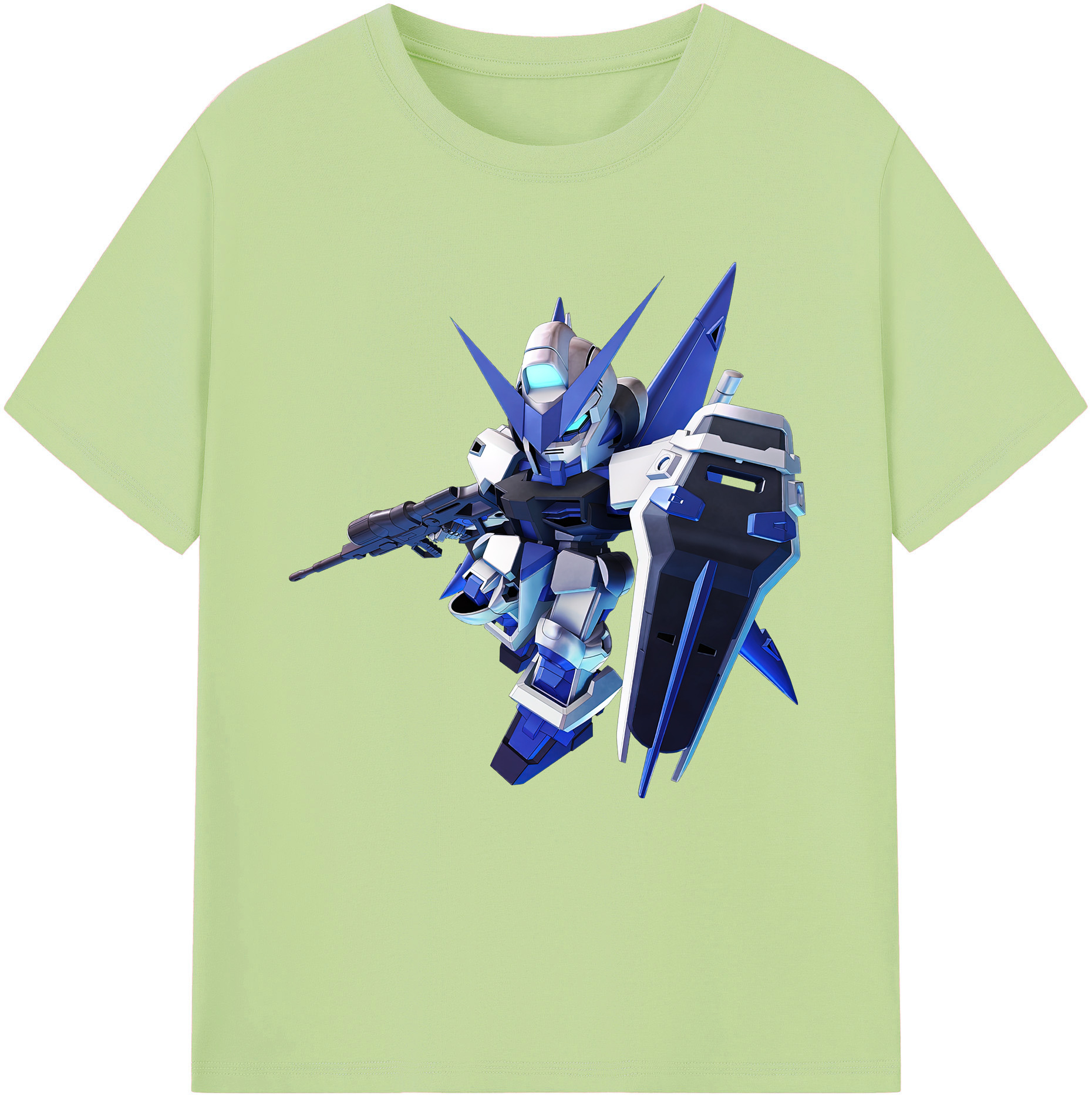 （画像用） 機動戦士ガンダム Mobile Suit Gundam 綿100％半袖Tシャツ（フロントプリント）